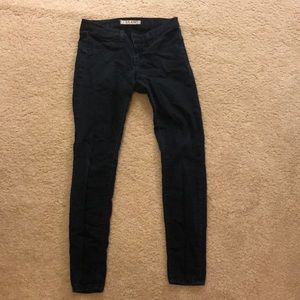 J Brand Dark Blue Skinny Jeans